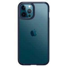 Spigen Ovitek za telefon Ultra Hybrid, mornarsko moder, iPhone 12/iPhone 12 Pro