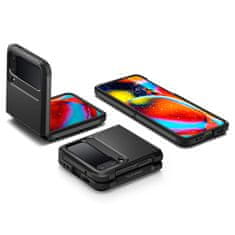 Spigen Ovitek za telefon Tough Armor, črn, Samsung Galaxy Z Flip4