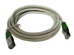 Cabletech SFTP kabel CAT.5 sivi crossover 2m