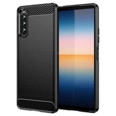 MG Carbon ovitek za Sony Xperia 10 IV, črna