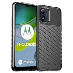 MG Thunder ovitek za Motorola Moto E13, črna