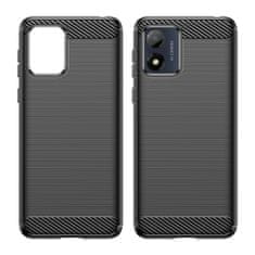 MG Carbon ovitek za Motorola Moto E13, črna