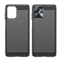 MG Carbon ovitek za Motorola Moto G13, črna