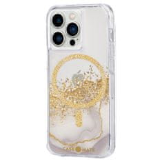 Ovitek za telefon Mate MagSafe Karat Marble, videz marmorja/zlata, iPhone 13 Pro