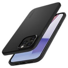 Spigen Ovitek za telefon Thin Fit, črn, iPhone 12/Pro