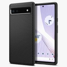 Spigen Ovitek za telefon, Liquid Air, črn, Google Pixel 6a