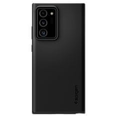 Spigen Ovitek za telefon, Thin Fit, črn, Galaxy Note20 Ultra