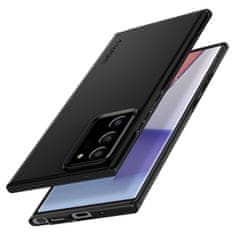 Spigen Ovitek za telefon, Thin Fit, črn, Galaxy Note20 Ultra