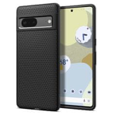 Spigen Ovitek za telefon Liquid Air, črn, Google Pixel 7