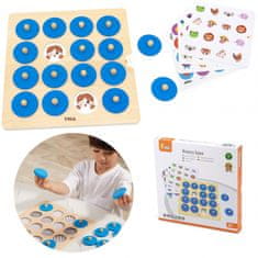 Viga Toys Spominska igra Ugani slike 10 Montessori kartic