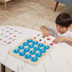 Viga Toys Spominska igra Ugani slike 10 Montessori kartic