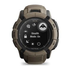 Garmin Instinct 2X Solar Tactical pametna ura, Coyote Tan