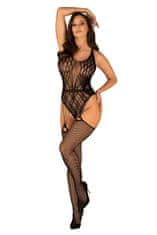 Obsessive Ženski bodystocking, črna, S/M/L