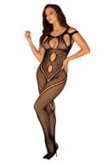 Obsessive Ženski bodystocking, črna, S/M/L