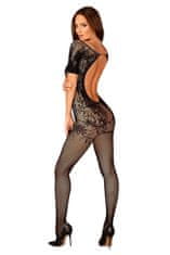 Obsessive Ženski bodystocking, črna, S/M/L