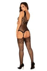 Obsessive Ženski bodystocking, črna, S/M/L