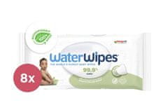 WaterWipes 8x Vlažilni robčki brez mila 60 kosov ( 480 kosov )