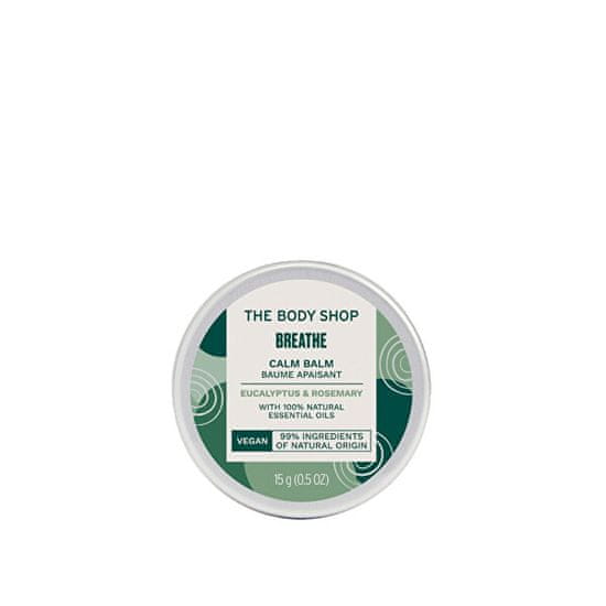 The Body Shop Pomirjujoč balzam Breathe Eucalyptus & Rose mary ( Calm Balm) 15 g