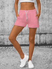 Ozonee Ženske športne kratke hlače Ren pudrasto roza L