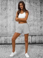 Ozonee Ženske športne kratke hlače Yen siva XL