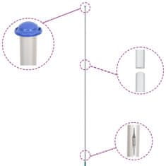 Vidaxl Zastava Združenega kraljestva in drog 6,23 aluminij