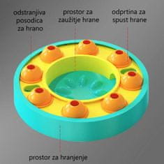 ZOLO  Miselna posoda za počasno hranjenje za pse