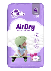 Violeta Air Dry Maxi plenice, vel. 4, 60/1 + robčki, vlažilni