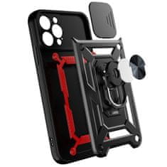 MG Hybrid Armor Camshield ovitek za iPhone 14 Pro, črna