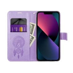 OEM MEZZO Knjižni etui za IPHONE 16 Plus dreamcatcher vijolična