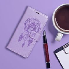 OEM MEZZO Knjižni etui za IPHONE 16 Plus dreamcatcher vijolična