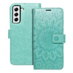 OEM MEZZO Ohišje za knjigo za SAMSUNG A52 5G / A52 LTE ( 4G ) / A52s 5G mandala green