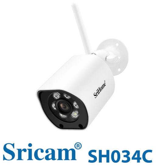 SRICAM SH034C WiFi zunanja IP kamera, 4MP