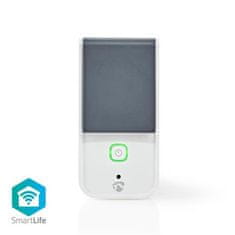 Nedis WIFIPO120EWT - Pametna vtičnica SmartLife | Wi-Fi | IP44 | Merilnik moči | 3680 W | Francija / tip E (CEE 7/6) | -30 - 40 °C |