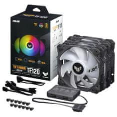 TUF Gaming TF120 ventilator 3v1, aRGB, 3 kos (90DA0030-B09030)