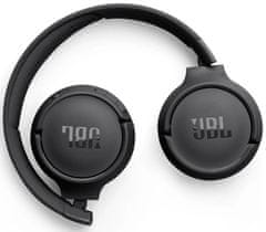 Tune 520BT naglavne brezžične slušalke, Bluetooth 5.3, črne