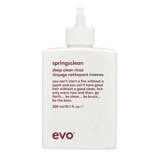 EVO+ Deep Clean šampon za kodraste in valovite lase Springsclean (Deep Clean Rinse) 300 ml