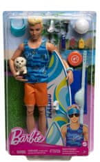 Mattel Barbie Ken z dodatki - surfer (HPT50)