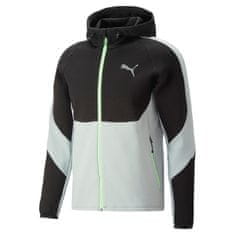 Puma Športni pulover črna 170 - 175 cm/S Evostripe Fullzip Hoodie