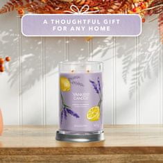 Yankee Candle Dišeča sveča Signature Tumbler v kozarcu velika Lemon Lavender 567 g