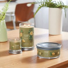 Yankee Candle Dišeča sveča Signature Tumbler v steklu velika Sage &amp