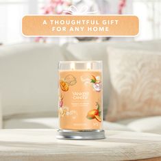 Yankee Candle Dišeča sveča Signature Tumbler in glass large Mango Ice Cream 567g