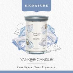 Yankee Candle Dišeča sveča Signature Tumbler v kozarcu velik Soft Blanket 567 g