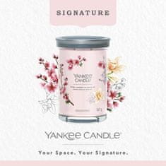 Yankee Candle Dišeča sveča Signature Tumbler v velikem steklu Pink Cherry &amp