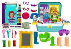 shumee Frizerski set Playdough Suitcase 30 elementov