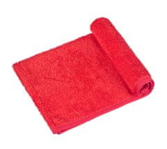 Frotirna brisača - 30x30 cm - Brisača rdeča