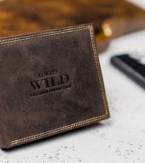 Always Wild Moška denarnica Kiarra temno rjava Universal