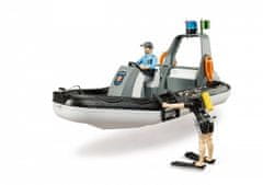 bworld - policijski čoln z utripajočo lučjo