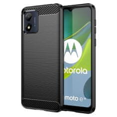 slomart karbonsko ohišje motorola moto e13 fleksibilno silikonsko ohišje črno