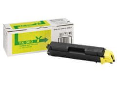 Kyocera toner TK-580Y rumene barve za 2 800 A4 (pri 5% pokritosti), za ECOSYS P6021cdn, FS-C5150DN