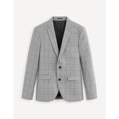 Celio Vuaimee blazer karirast vzorec CELIO_1094095 50